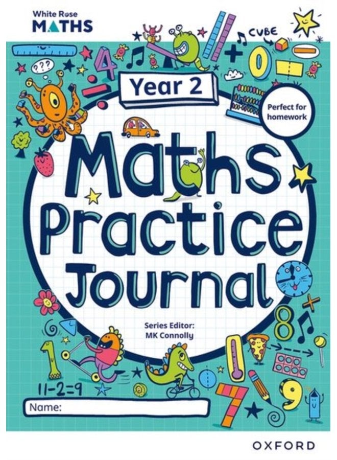 White Rose Maths Practice Journals Year 2 Workbook Single Copy - Paperback