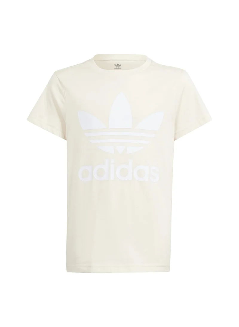 اديداس adidas TREFOIL TEE White Originals Kids T-SHIRTS