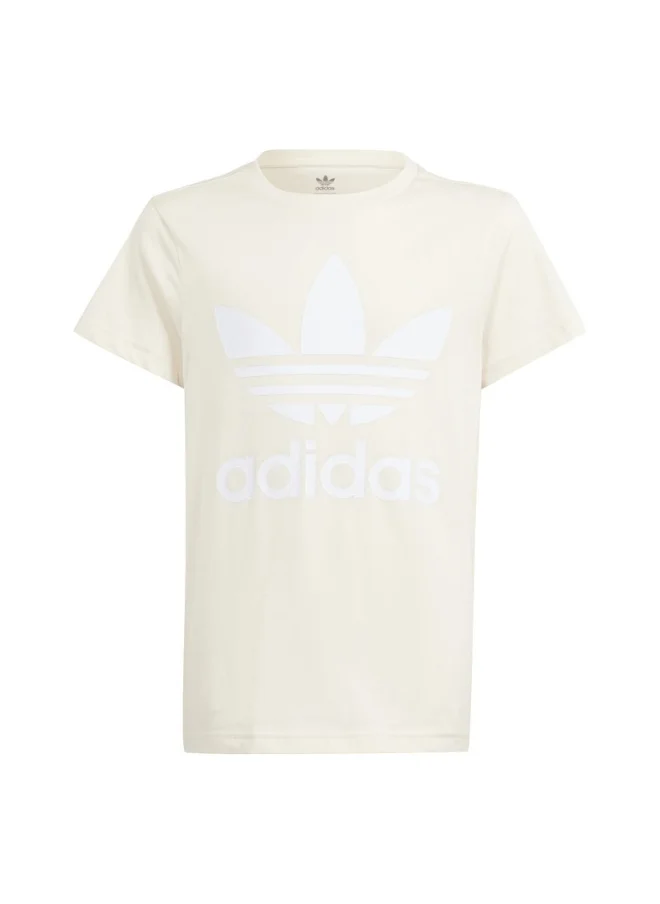 اديداس adidas TREFOIL TEE White Originals Kids T-SHIRTS