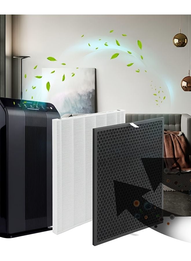 Winix Compatible HEPA Filter Replacement For 5500 2 And AM80 Air Purifiers With Activated Carbon Capacity 2 - Image 2