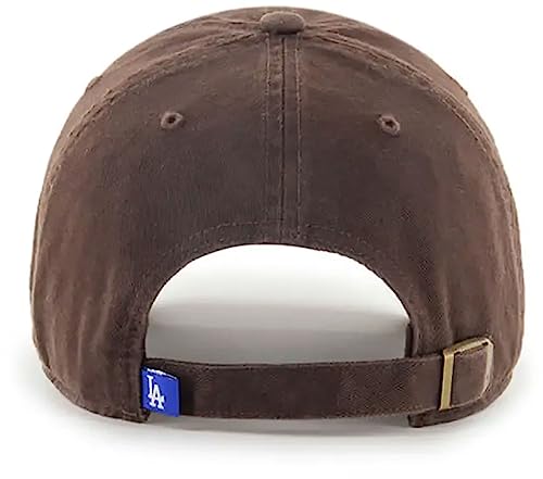 47 '47 Los Angeles Dodgers Brown Clean Up Adjustable Hat, Adult One Size Fits All - Image 2