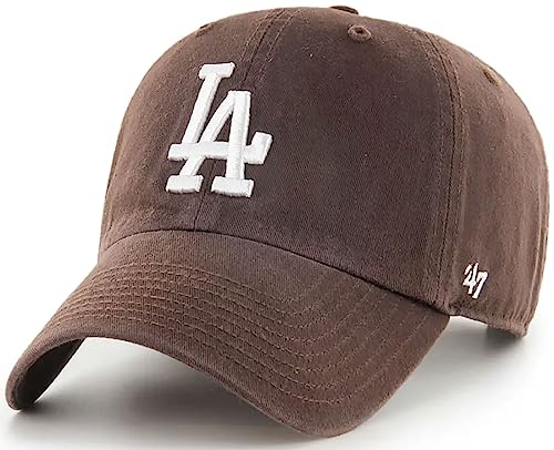 47 '47 Los Angeles Dodgers Brown Clean Up Adjustable Hat, Adult One Size Fits All - Image 5