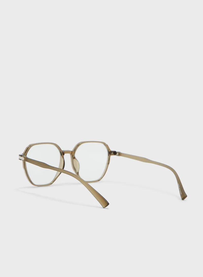 Seventy Five Anti Blue Angular Lens Laptop Optic Glasses
