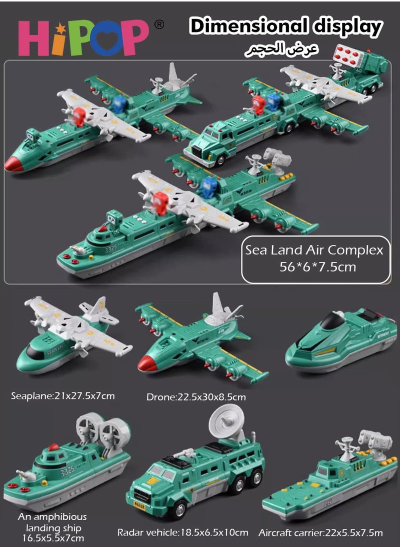 HIPOP - Magnetic Building Blocks with 39 Large Particles,Deformable Toys,Analog Sound Effects,Assembled Toys - Image 1