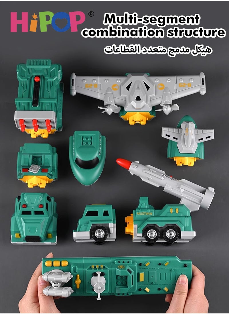 HIPOP - Magnetic Building Blocks with 39 Large Particles,Deformable Toys,Analog Sound Effects,Assembled Toys - Image 1