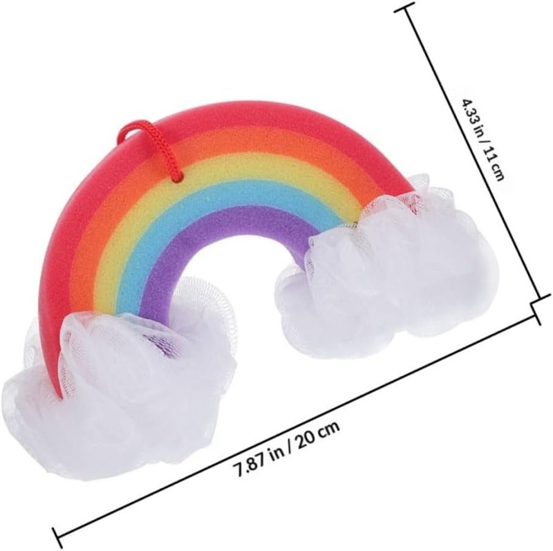 4pcs Ice Cream Bath Sponge Loofah Set Exfoliating Soft Mesh Shower Scrubber for Body Wash and Bathing Accessories - Image 2