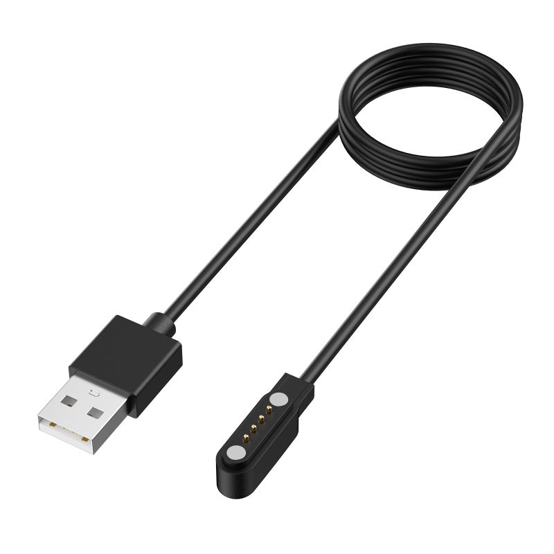 Replacement Magnetic Charging Cable for Bone Conduction Headphones, USB Charger Cord for 4-pin Interface Bone Conduction Headphones, Smartbands, and Smartwatches (7.62mm Pitch) - Image 3
