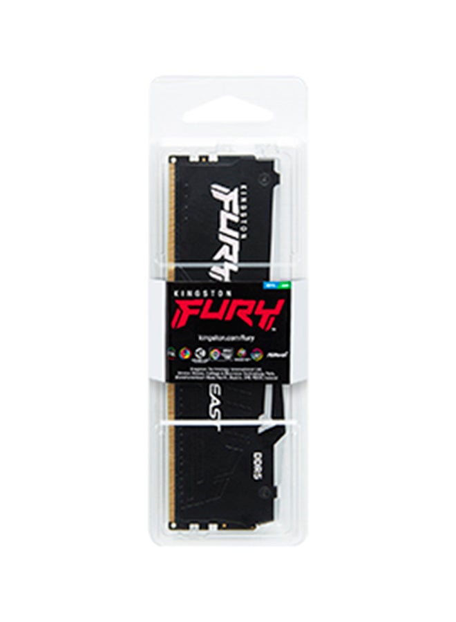 Kingston FURY Beast 64GB (2x32GB) DDR5 6400MT/s CL32 Desktop Memory Kit – EXPO & XMP Profiles, On-Die ECC, 1.4V, Heatsink, Optimized for Gaming & Overclocking, Low Power Consumption, High-Bandwidth Performance, JEDEC Standard Support | KF564C32BBEAK2-64 - Image 3