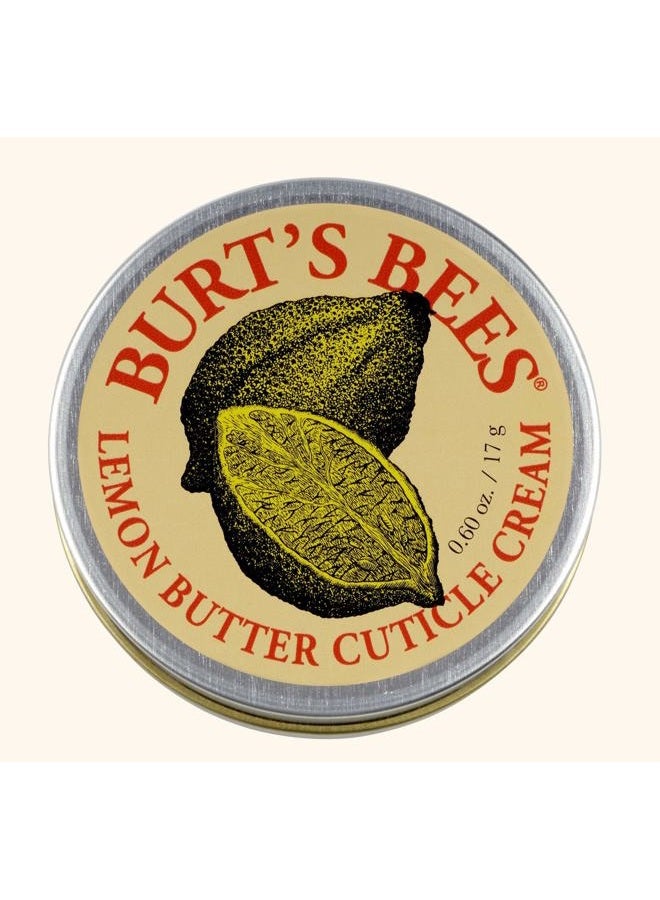 Burt's Bees 100% Natural Lemon Butter Cuticle Cream - 0.6 Ounce Tin - Image 3