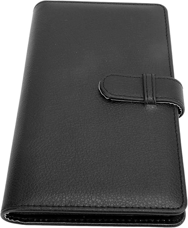 Large Capacity 108 Pocket PU Leather Photo Album with Lock for Mini 12 11 Camera Black - Image 4
