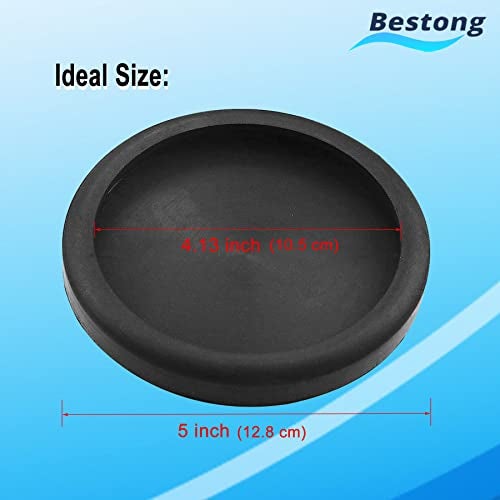 Bestong Round Rubber Arm Pads a Set of 4 HD Slip on # 5715017 Compatible with BENDPAK Lift DANMAR Lift - Image 3