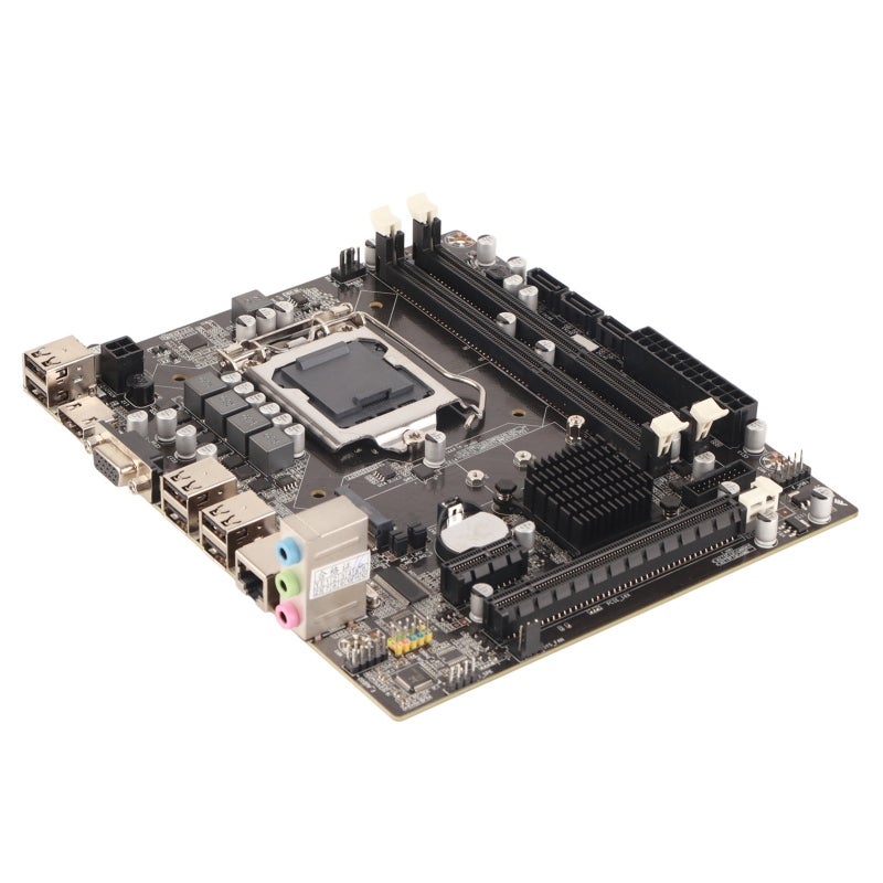 RMC DDR3 Desktop Motherboard 4-Pin 24-Pin Power Interface Durable Material PC Motherboard - Sturdy Design Computer Motherboard for Intel Core I7 I5 I3 - Image 5
