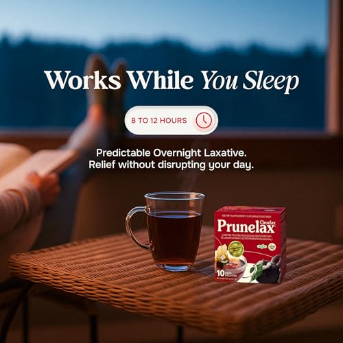 Prunelax Ciruelax Regular Strength Laxative Tea Bags - Made with Natural Senna Extracts, for Occasional Constipation, Senna Extract - 10 Bags - Image 4