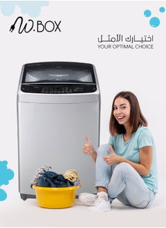 W.BOX Top Loading Washing Machine - 9 kg - Silver - WBTL12S  - Image 4
