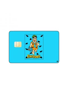 RKN PRINTED BANK CARD STICKER Fred From The Flintstones  - Image 2