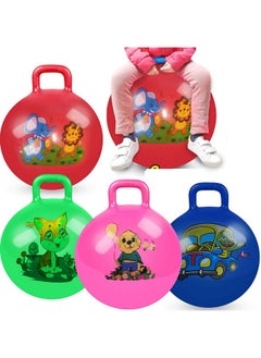 Prakal Prakal Children's Hopper Ball Hop Jumping Ball Bouncing Ball Toy for Exercise Sport Game - Random Color  - Image 2