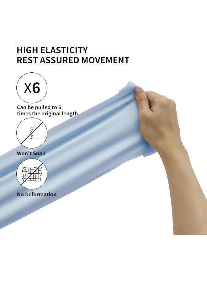 PROIRON 2 in 1 Resistance Bands Set - Includes Resistance Loop Bands, Physical Therapy Bands for Home Fitness, Stretching, Strength Training, Physical Therapy, Elastic Workout Bands for Whole Body - Image 4
