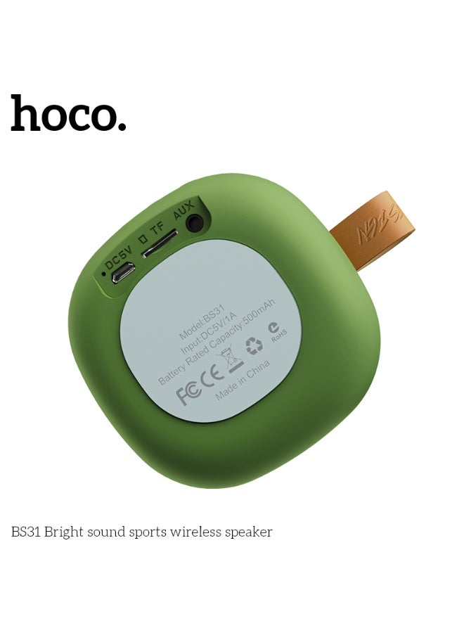 هوكو. BS31 مكبر صوت لاسلكي رياضي بصوت مشرق - Image 2