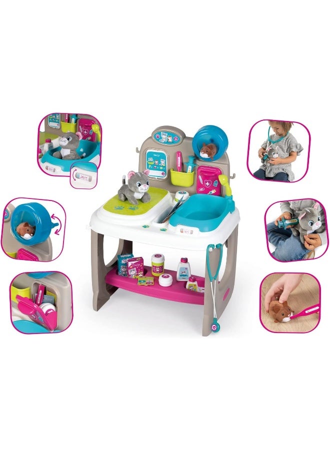 Smoby Veterinary Center With Cat & Hamster - Image 4