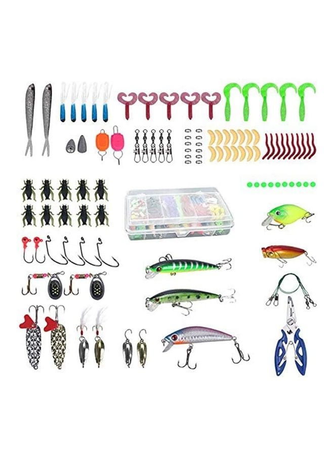 NIBEMINENT 103-Piece Mixed Universal Artificial Soft Baits kit - Image 2