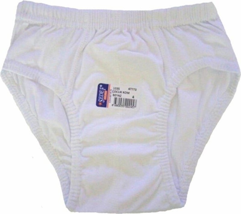 Pearl Star Boy Cotton Slip Panties 1035 - 12 Pieces