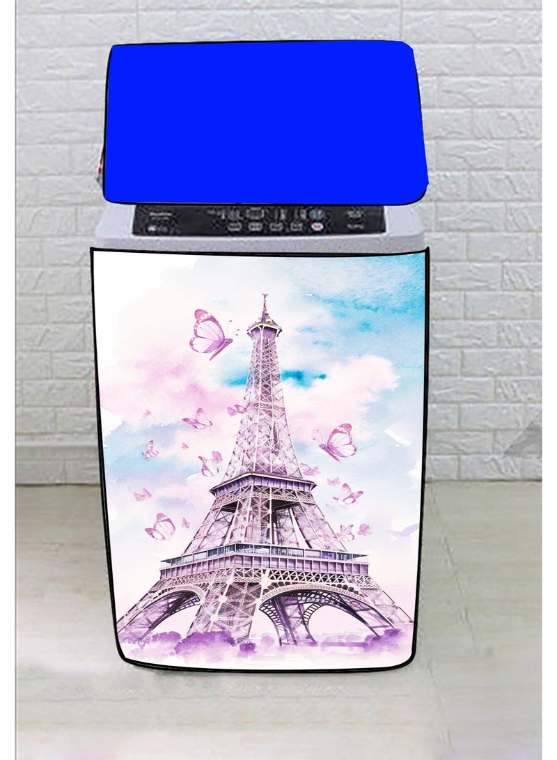 غطاء غساله فوق اتوماتيك ال10- 12 كيلو برج ايفل - Image 1