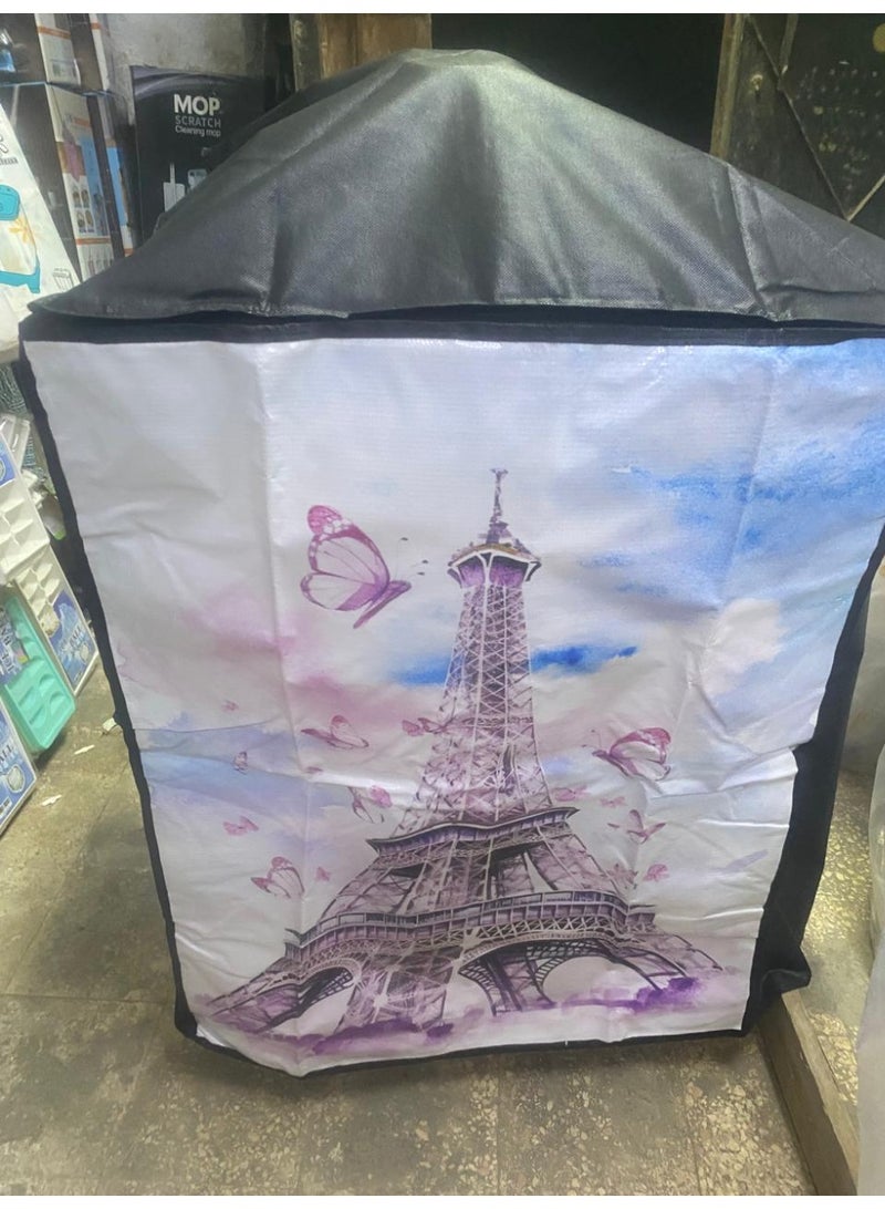 غطاء غساله فوق اتوماتيك ال10- 12 كيلو برج ايفل - Image 2