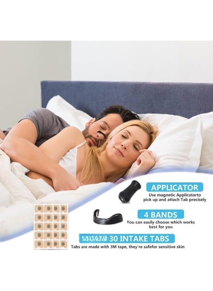 Generic 15 Pair Breathing Magnetic Nasal Strip Starter Kit Nose Strips For Breathing Reduce Snoring Nasal Pads Comfortable Anti-Snoring Equipment - Image 2