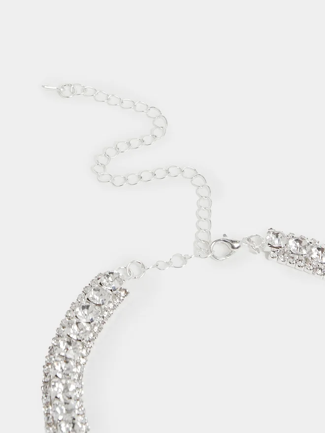 Styli Styli Set of 2 - Studded Chain Necklace and Earrings