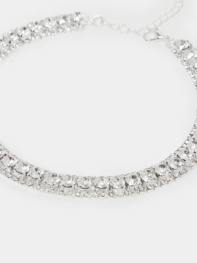 Styli Styli Set of 2 - Studded Chain Necklace and Earrings