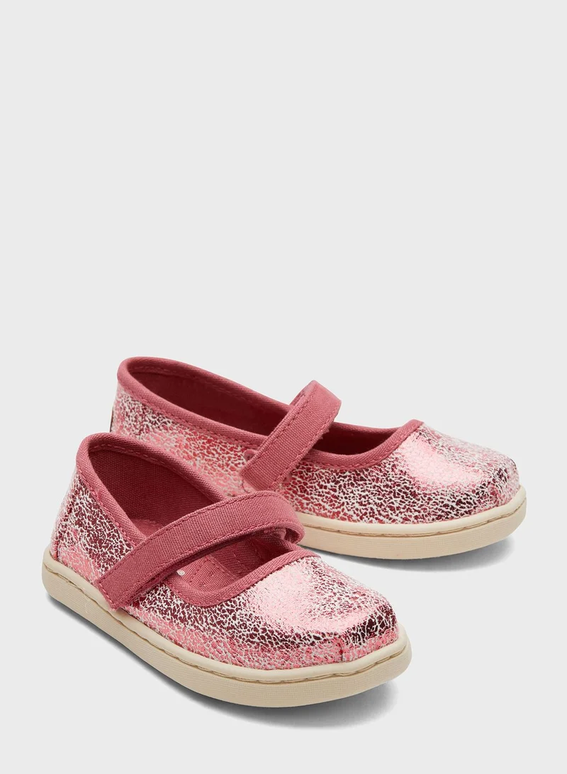 TOMS Kids Slip On Ballerinas