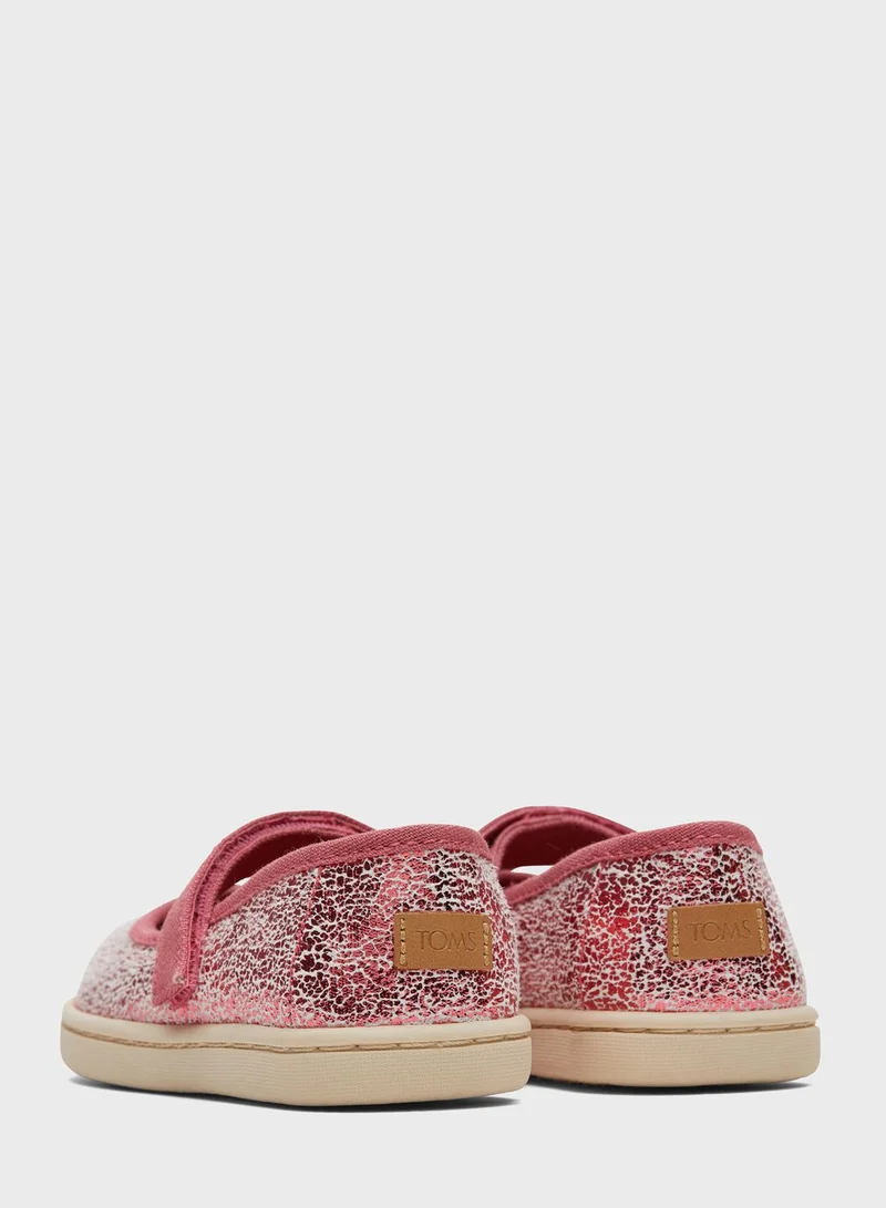 TOMS Kids Slip On Ballerinas