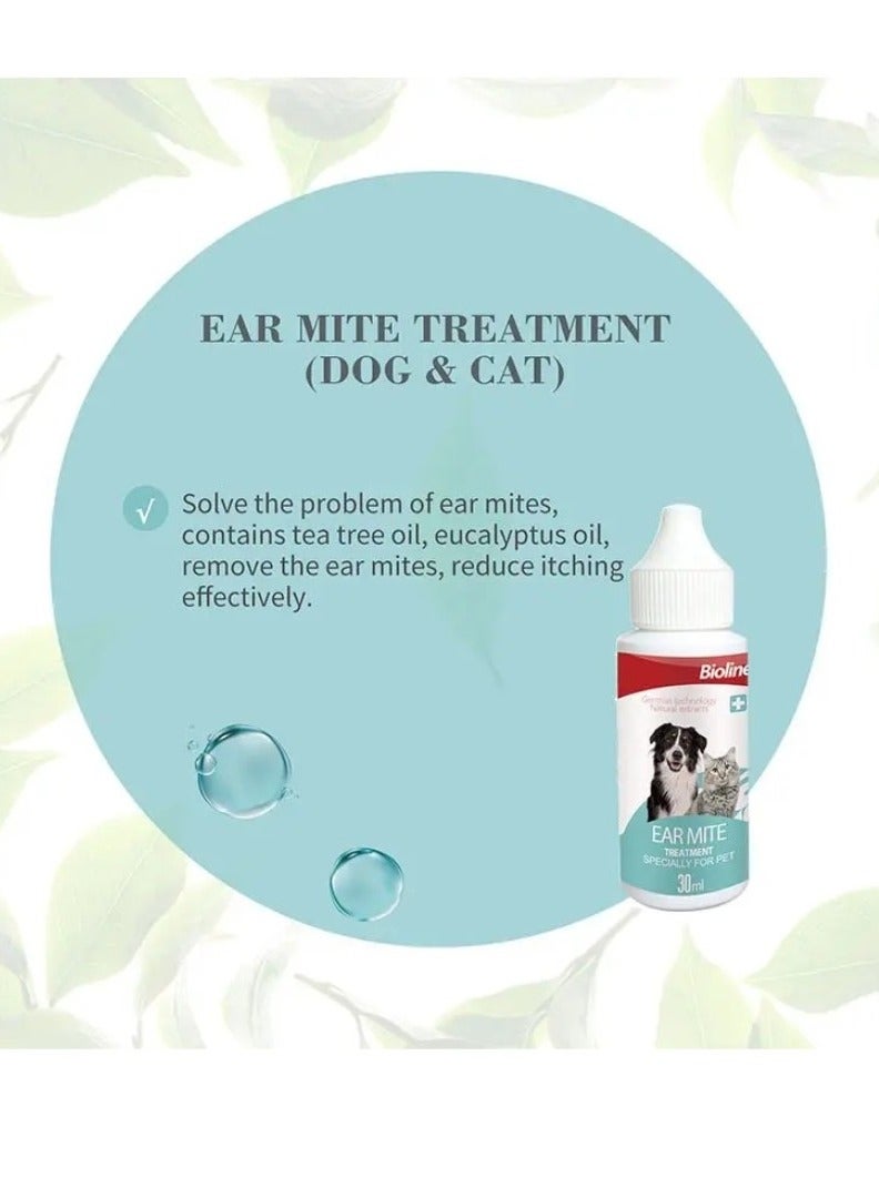 Bioline Ear Mite Treatment Volume - 30ml X 2 - Image 2