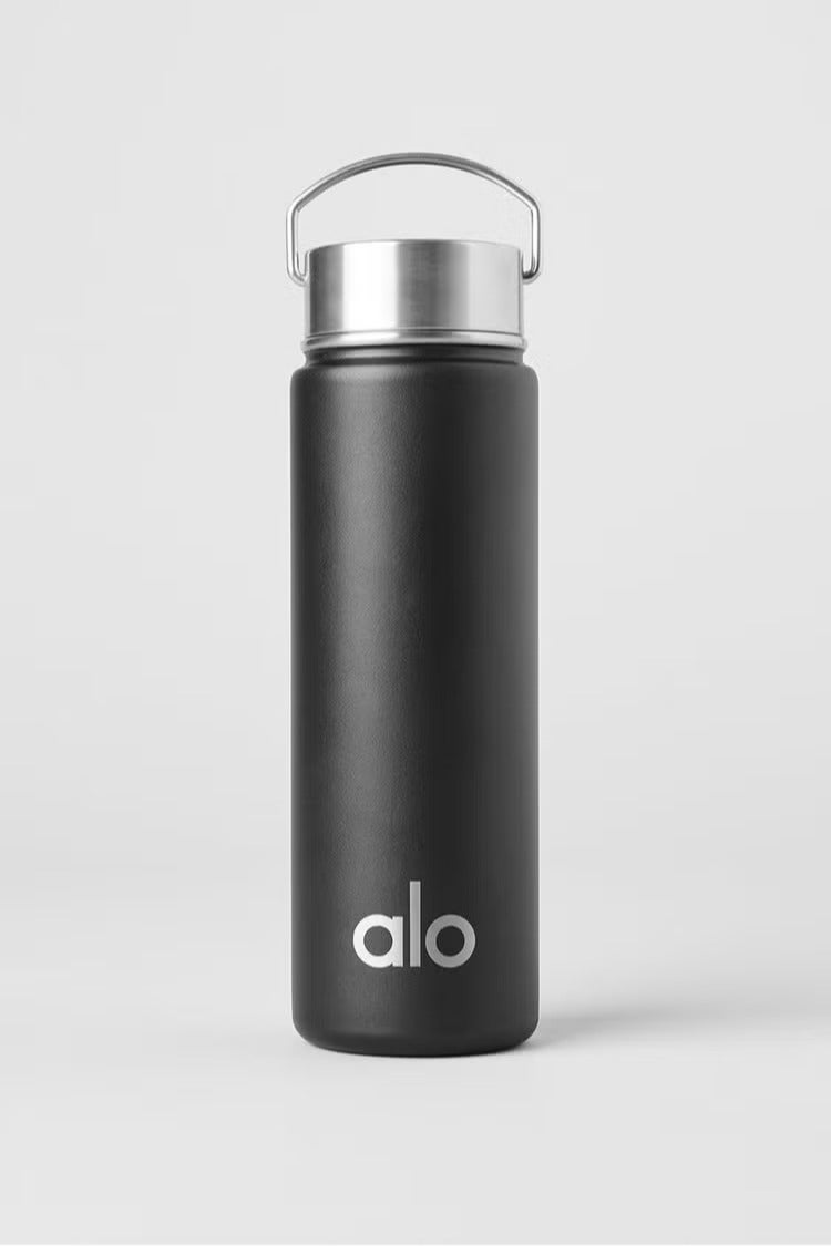 alo Stainless steel vacuum insulated thermos, suitable for holding water, iced tea, hot tea, etc., with a capacity of 710 ml - Image 1