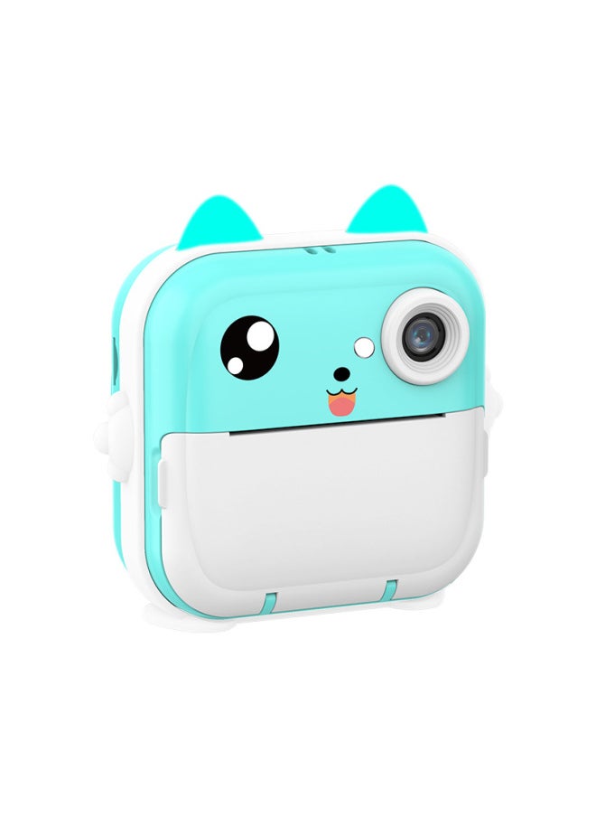 Generic Children's Mini Cartoon Digital Camera High Definition Printing Instant Camera Toy Gift For Kids Compact Size Portable-Color:Chinese Version Pink Standard  - Image 4