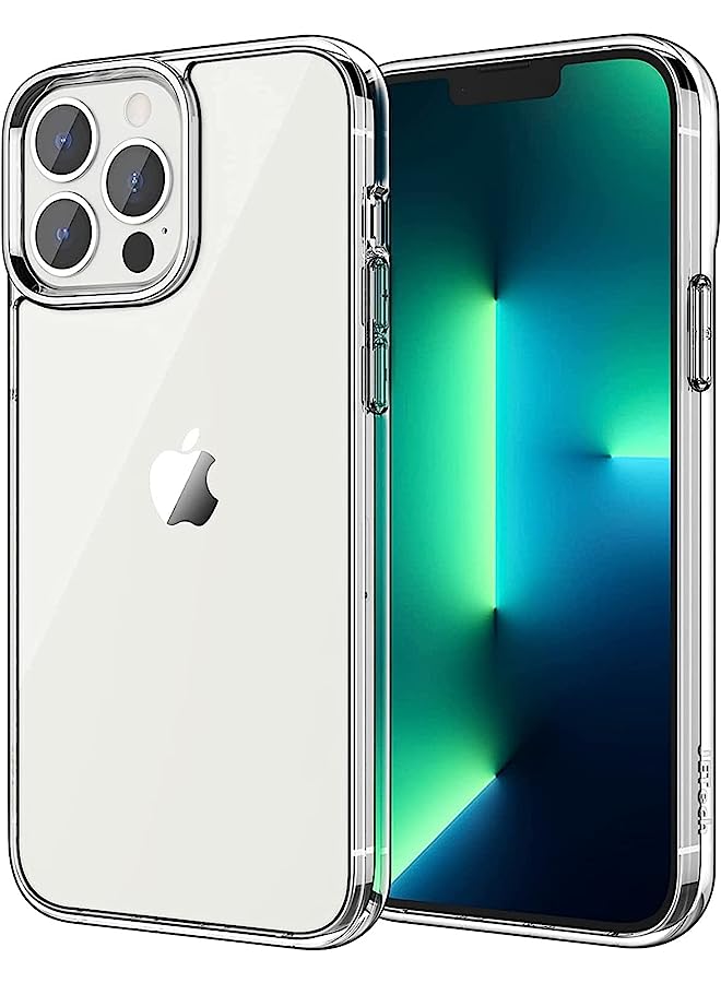 Jetech Case For Iphone 13 Pro 6.1-Inch, Non-Yellowing Shockproof Phone Bumper Cover, Anti-Scratch Clear Back (Clear) - Image 1