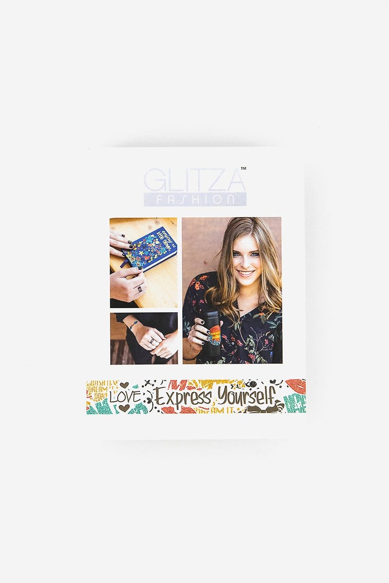 Trends 2 Com Deluxe Giftbox Express Yourself Temporary Tattoos, White Combo  - Image 1