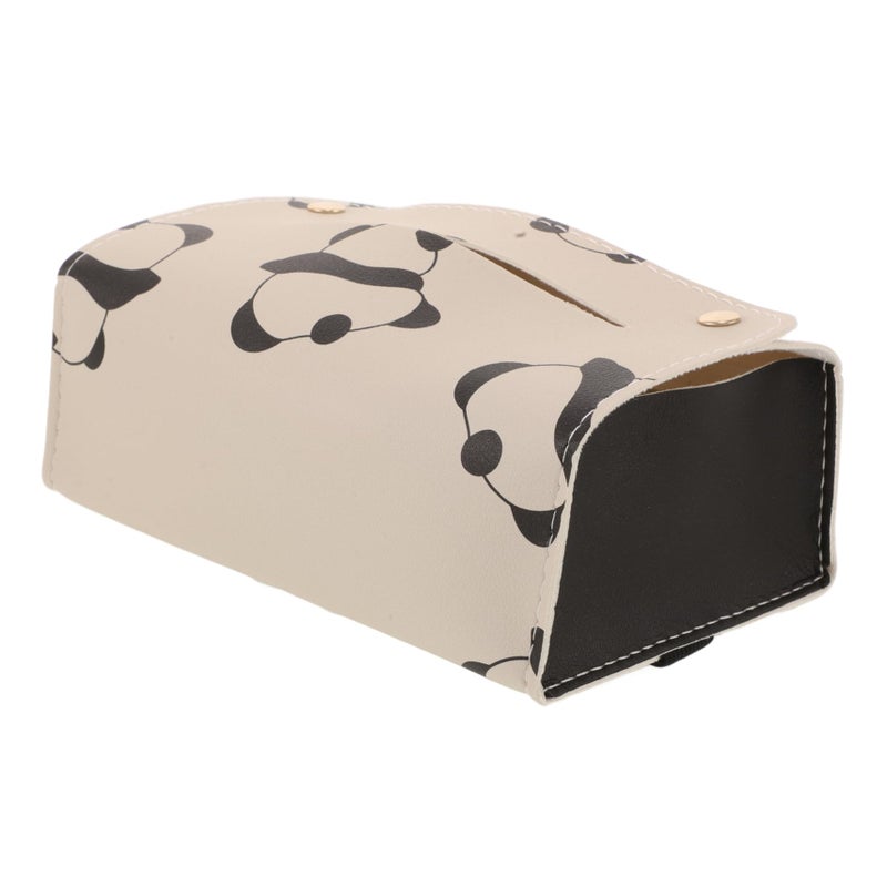Multifunctional Car Tissue Box Holder Organizes Paper Towels And Keeps Car Neat - Image 2