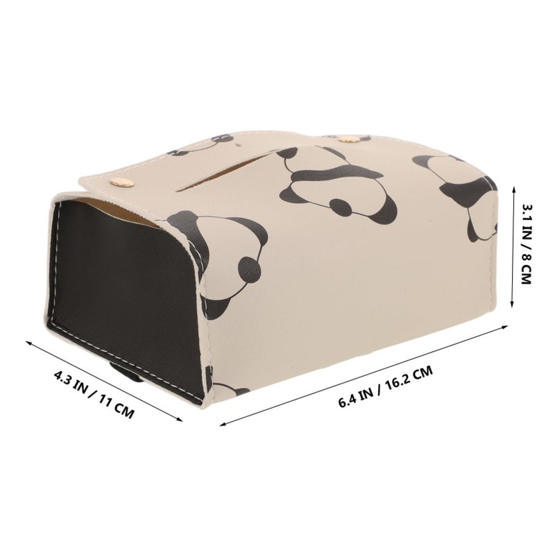Multifunctional Car Tissue Box Holder Organizes Paper Towels And Keeps Car Neat - Image 3