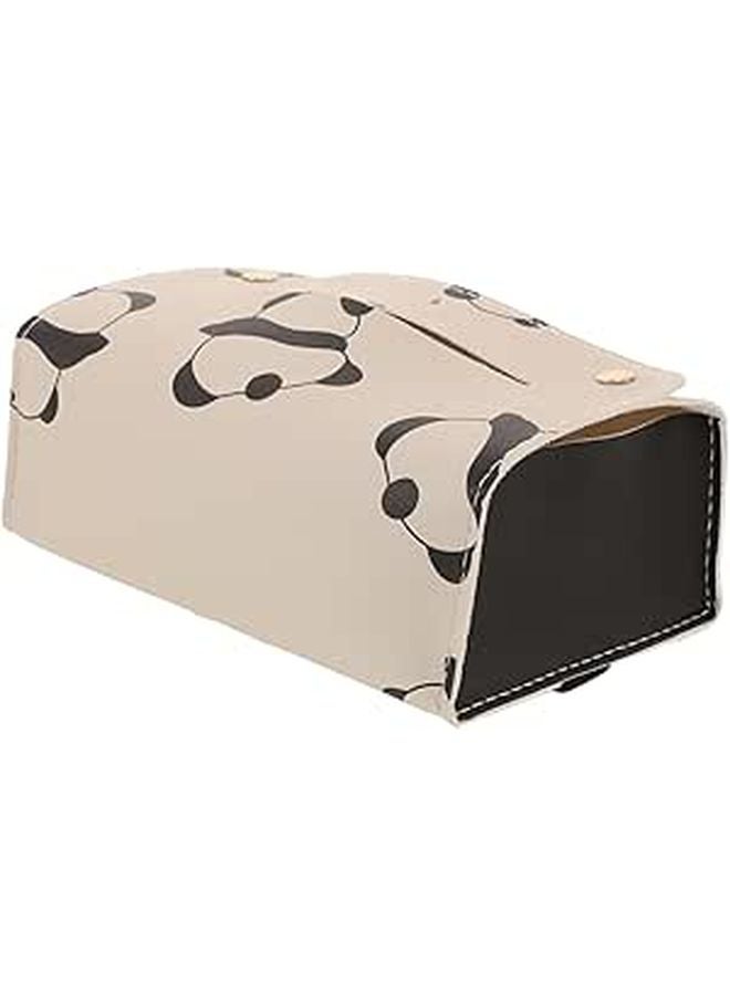 Multifunctional Car Tissue Box Holder Organizes Paper Towels And Keeps Car Neat - Image 1