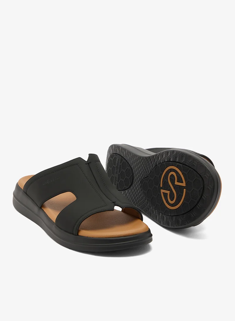 Comfort Plus Black Comfort Arabian Sandals for Men | Best Price UAE