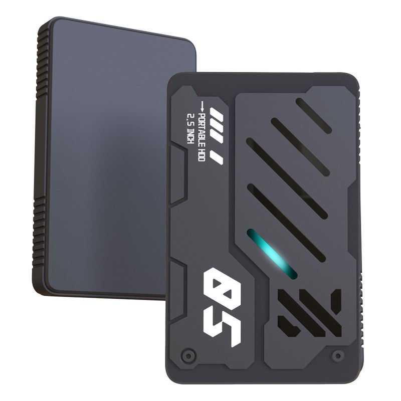 قرص ذاكرة خارجي محمول USB3.0 بحجم 2.5 بوصة مع ضوء التنفس، نوع ميكانيكي، سرعة نقل سريعة 250 جيجا بايت - Image 3