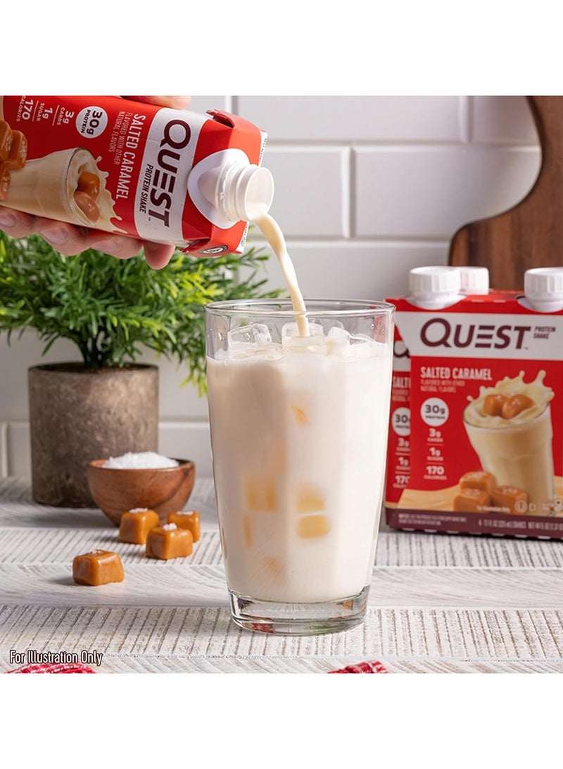Quest Protein Shake Salted Caramel Flavor 325ml Pack of 12 - Image 3