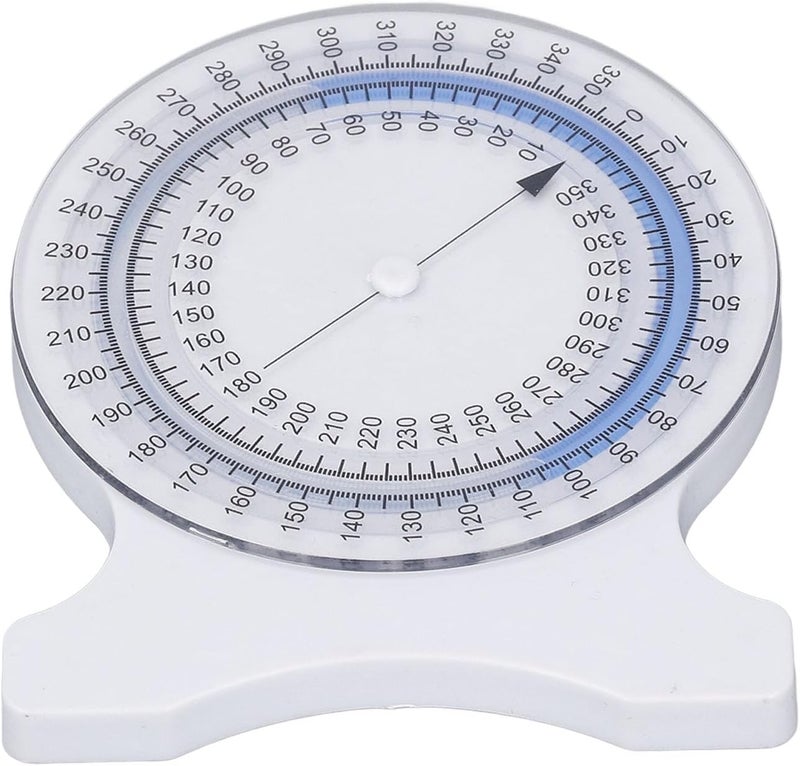 Inclinometer 360° Rotation, Precise Measurement, Scratch Resistant, Leak Proof Design, for Physical Professionals, Students, and Rehab Assessments (Blue) - Image 5