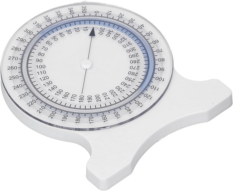 Inclinometer 360° Rotation, Precise Measurement, Scratch Resistant, Leak Proof Design, for Physical Professionals, Students, and Rehab Assessments (Blue) - Image 3