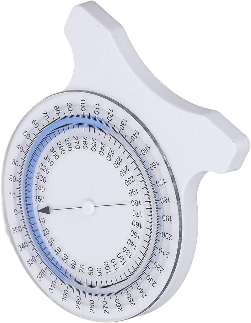 Inclinometer 360° Rotation, Precise Measurement, Scratch Resistant, Leak Proof Design, for Physical Professionals, Students, and Rehab Assessments (Blue) - Image 2