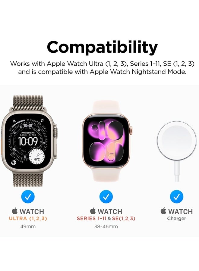 2PCS W2 Charger Stand Universal Dock For All Apple Watch Ultra SE Series All Sizes - Image 2