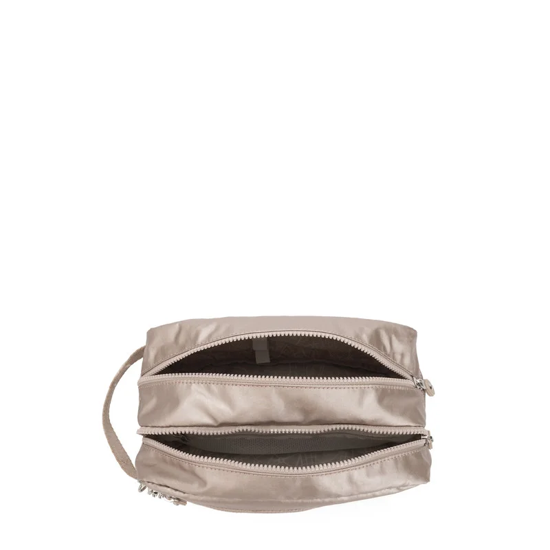 kipling Agot Medium Female Toiletry Bag - Metallic Glow