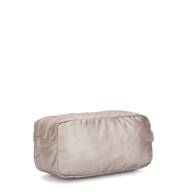 كيبلينغ حقيبة أدوات نسائية متوسطة الحجم - لمعان معدني - Image 2