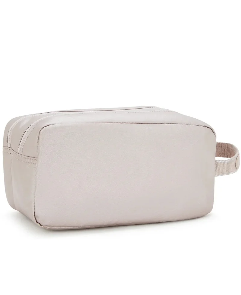 كيبلينغ حقيبة أدوات نسائية متوسطة الحجم - لمعان معدني